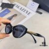 6931fa2a3a89a121ed54b256 Prada Cat-Eye Retro Sunglasses Unisex Y2K Narrow Frame Triangle UV Protection Small Frame for Round and Square Faces Slimming Sun Glasses