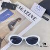 6931fa2a3a89a121ed54b258 Prada Cat-Eye Retro Sunglasses Unisex Y2K Narrow Frame Triangle UV Protection Small Frame for Round and Square Faces Slimming Sun Glasses