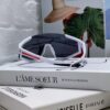 6931fa2e3a89a121ed54b28e PRADA Unisex Oversized Lightweight UV-Protective Sunglasses with One-Piece Frame, Stylish Eyewear for Skiing, Cycling, and Outdoor Activities