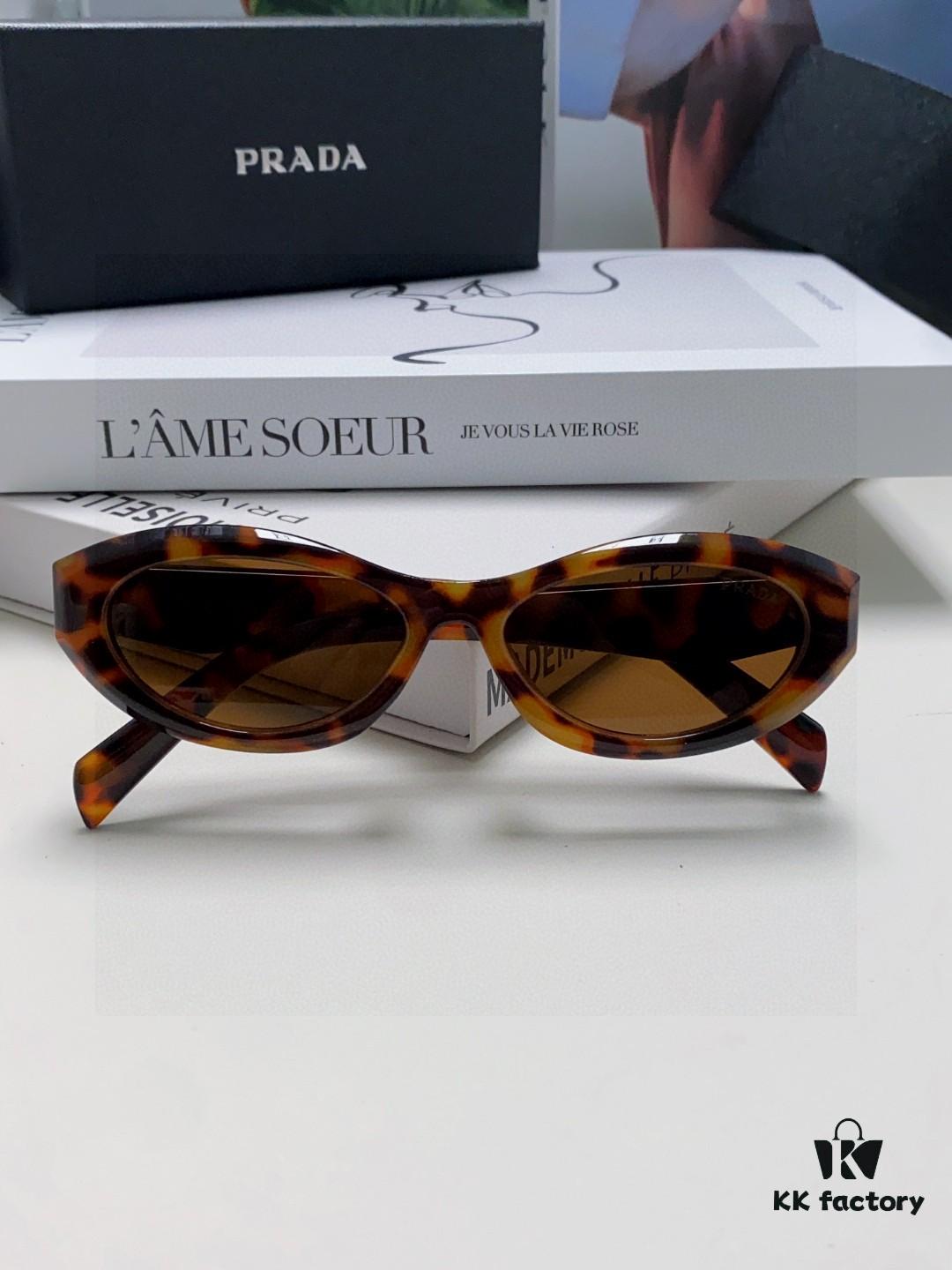 6931fa323a89a121ed54b2c8 Prada Sunglasses, Fashionable Unisex Eyewear, Same Style as Celebrity Tan Jianci, 4 Colors Available