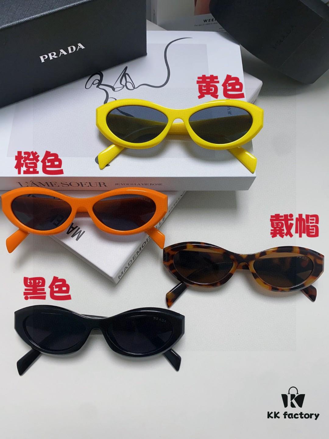 6931fa333a89a121ed54b2cb Prada Sunglasses, Fashionable Unisex Eyewear, Same Style as Celebrity Tan Jianci, 4 Colors Available