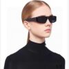 6931fa363a89a121ed54b302 PRADA 2024 New Arrival Retro Rectangular One-Piece Sunglasses, Stylish Unisex UV-Protective Industrial Design Shades