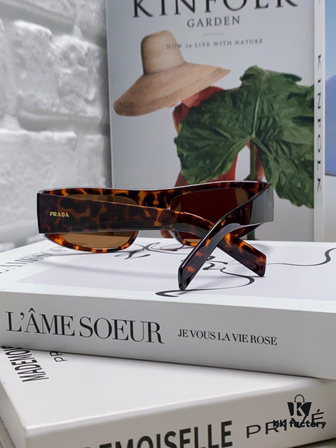 6931fa373a89a121ed54b310 PRADA 2024 New Arrival Retro Rectangular One-Piece Sunglasses, Stylish Unisex UV-Protective Industrial-Fashion Eyewear
