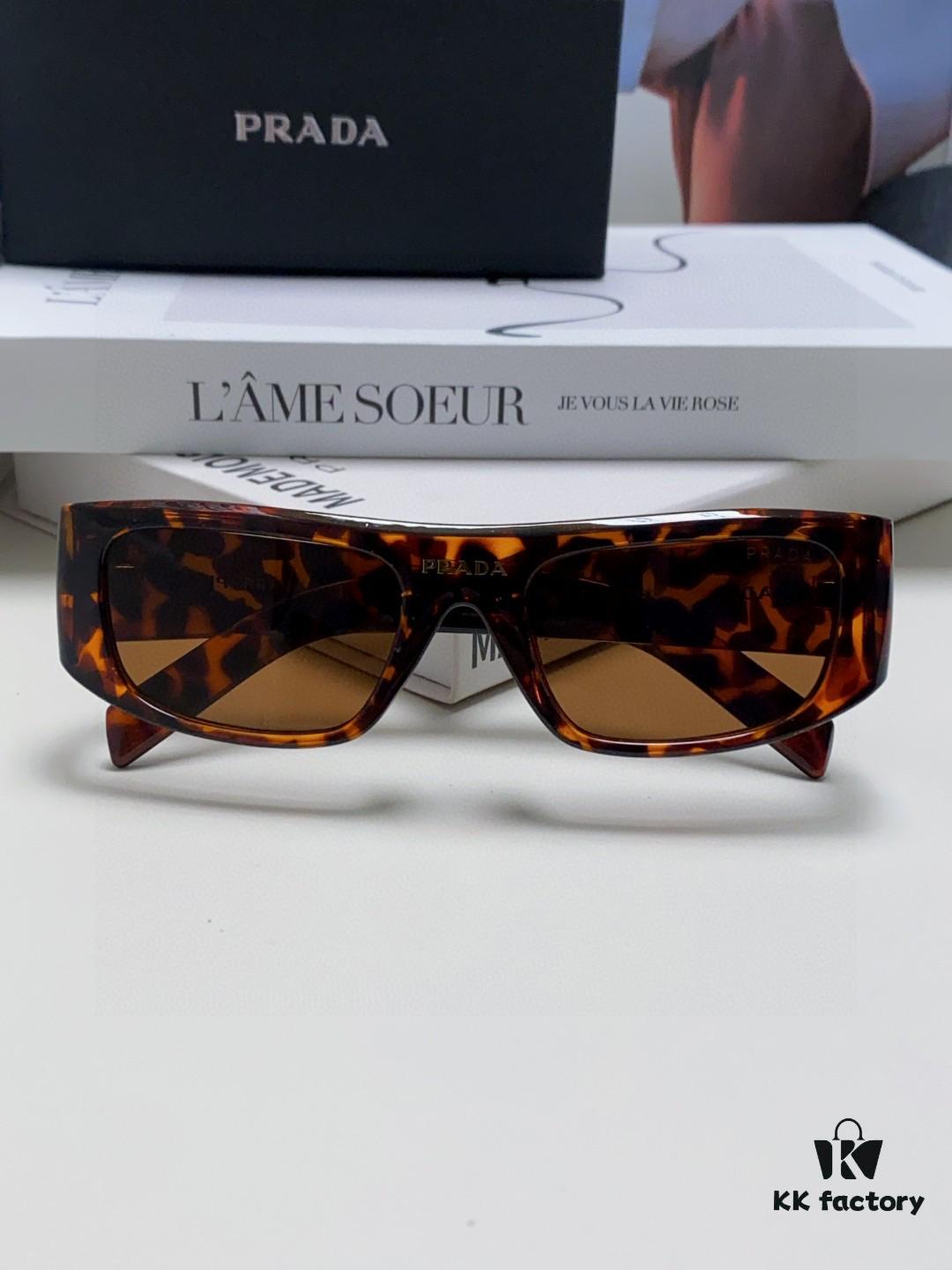 6931fa383a89a121ed54b314 PRADA 2024 New Arrival Retro Rectangular One-Piece Sunglasses, Stylish Unisex UV-Protective Industrial-Fashion Eyewear