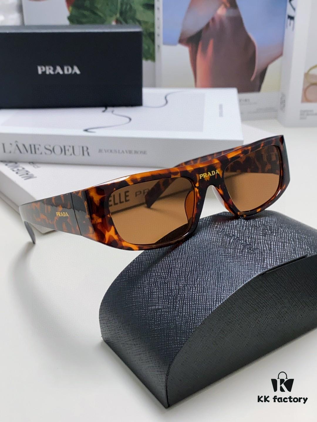 6931fa383a89a121ed54b315 PRADA 2024 New Arrival Retro Rectangular One-Piece Sunglasses, Stylish Unisex UV-Protective Industrial-Fashion Eyewear