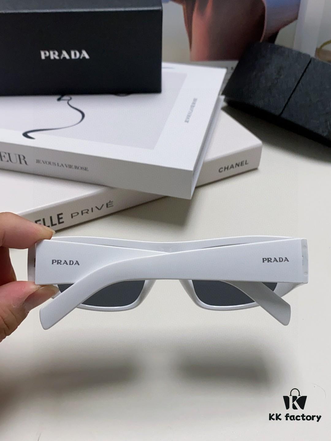 6931fa383a89a121ed54b31c PRADA 2024 New Arrival Retro Rectangular One-Piece Sunglasses, Stylish Unisex UV-Protective Industrial-Fashion Sun Glasses