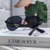 6931fa393a89a121ed54b324 Prada 2024 New Polarized Sunglasses with Print Double-Bridge Aviator Style UV and Blue Light Protection Unisex Driving Sunglasses