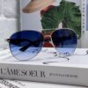 6931fa3a3a89a121ed54b32d Prada 2024 New Polarized Sunglasses with Printed Double Bridge, Classic Aviator Style Unisex UV and Blue Light Blocking Sunglasses for Driving
