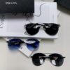 6931fa3a3a89a121ed54b334 Prada 2024 New Polarized Sunglasses with Printed Double Bridge, Classic Aviator Style Unisex UV and Blue Light Blocking Sunglasses for Driving