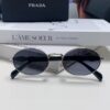 Prada Small Round Frame ✔️ Fashionable Metal Oversized Sunglasses