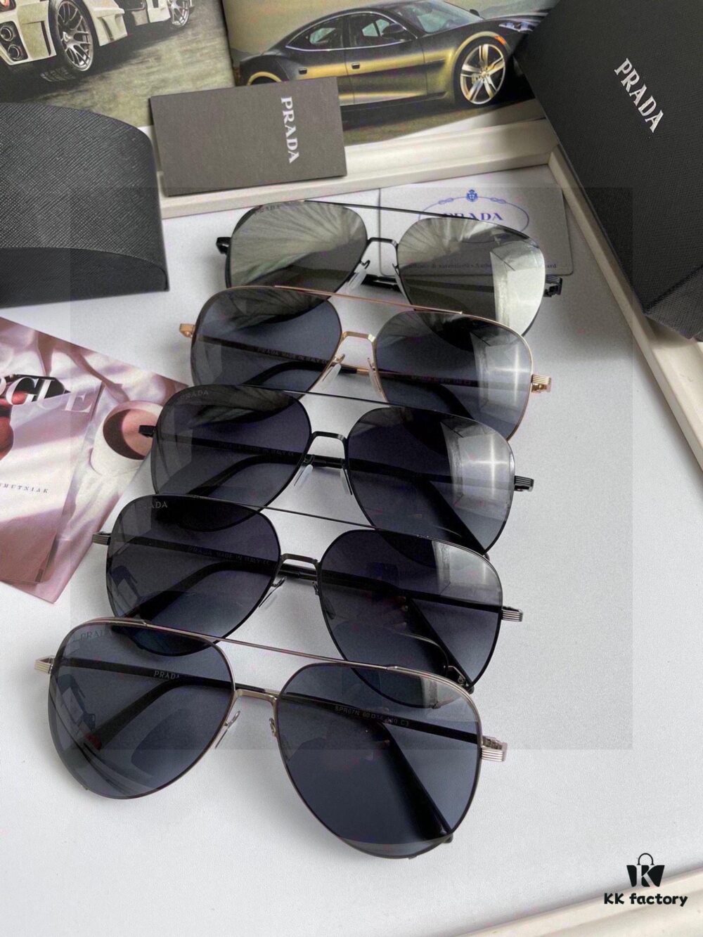 6931fa533a89a121ed54b41b New Arrival 💥 Brand: Prada Prada High-Quality Unisex Original Order Sunglasses 🕶️