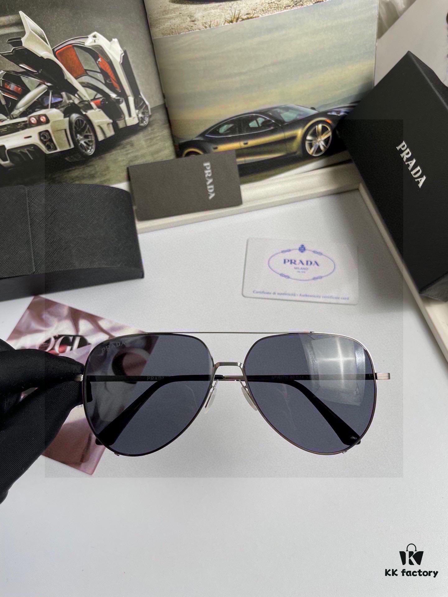 6931fa543a89a121ed54b41f New Arrival 💥 Brand: Prada Prada High-Quality Unisex Original Order Sunglasses 🕶️