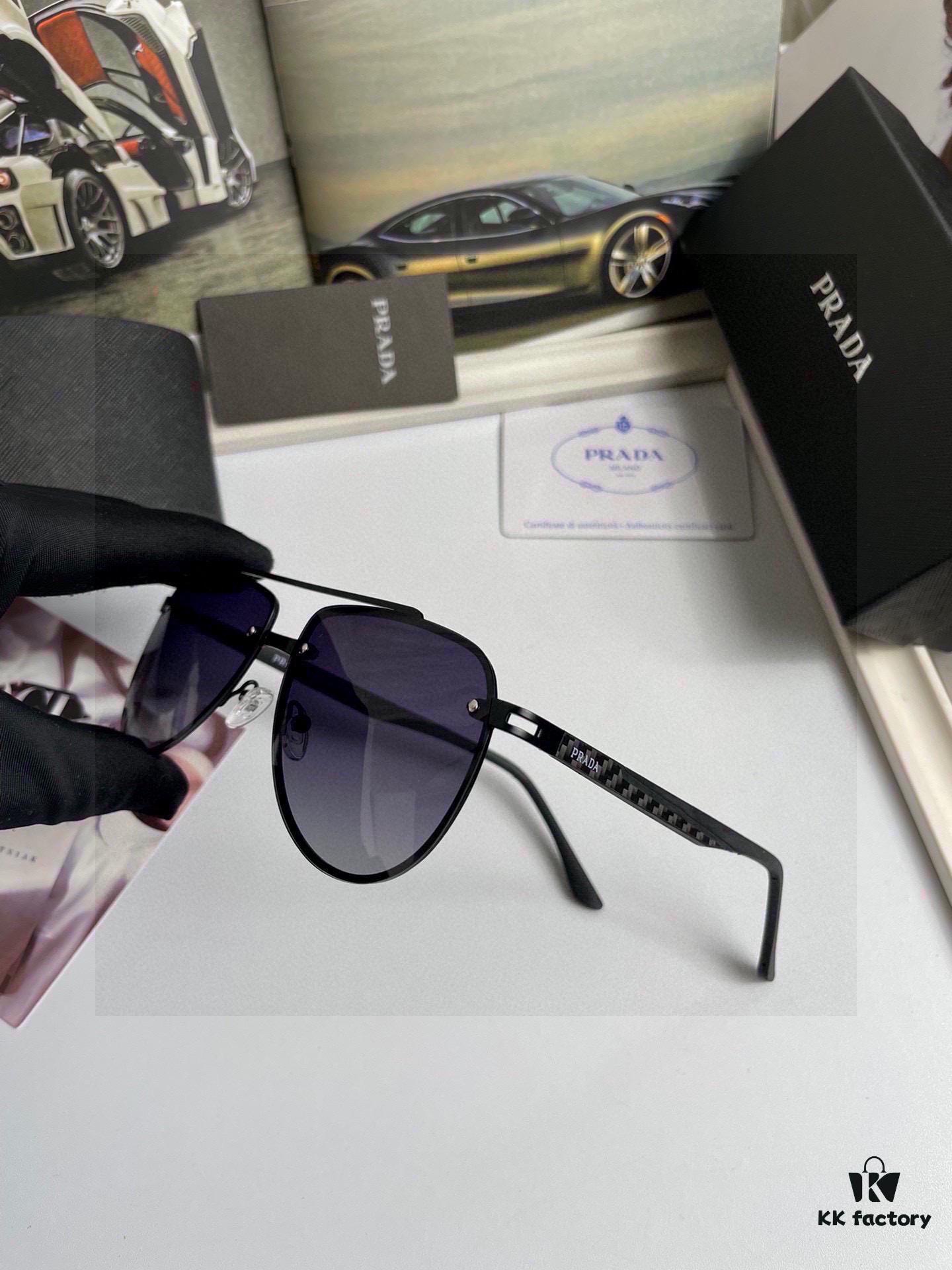 6931fa543a89a121ed54b425 Prada New Arrival High-Quality Men's and Women's Original Design Sunglasses 9116