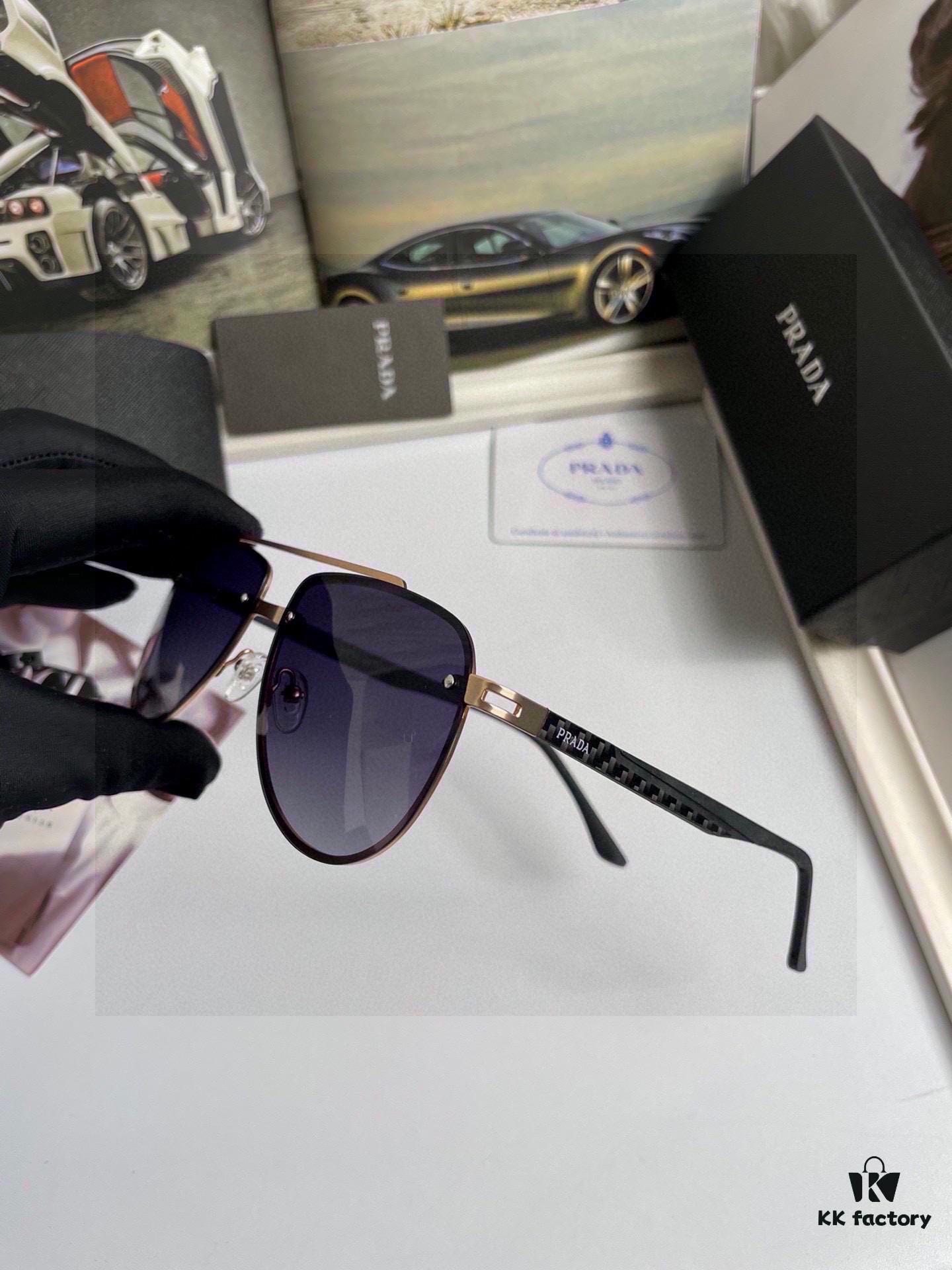 6931fa543a89a121ed54b427 Prada New Arrival High-Quality Men's and Women's Original Design Sunglasses 9116