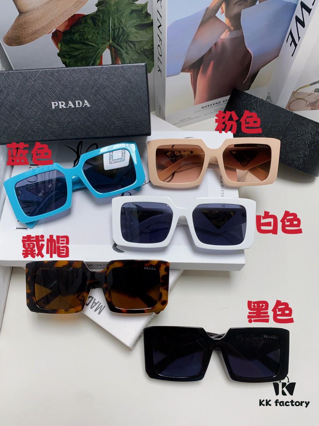 6931fa5a3a89a121ed54b475 Prada 2024 Fashionable Metal Polygonal Oversized Sunglasses for Men, Stylish Unisex Sun Shades with Checkered Lenses
