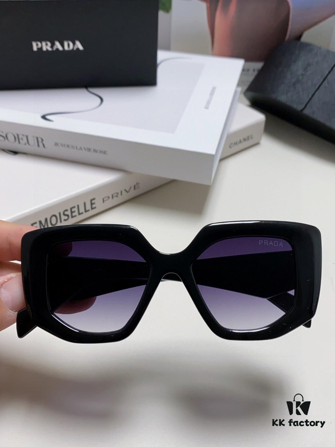 6931fa5a3a89a121ed54b47c PRADA 2024 New Arrival Classic Triangle Logo Women's Fashionable Butterfly Cat-Eye Sunglasses 14ZSF