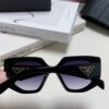6931fa5a3a89a121ed54b47d PRADA 2024 New Arrival Classic Triangle Logo Women's Fashionable Butterfly Cat-Eye Sunglasses 14ZSF