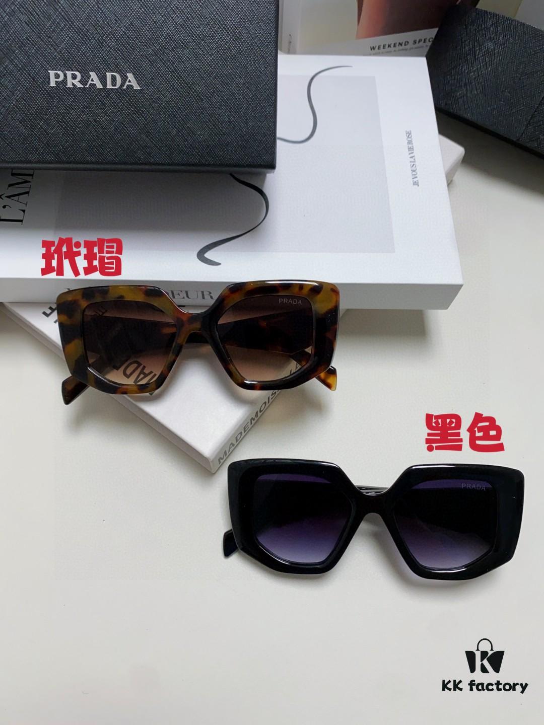 6931fa5b3a89a121ed54b482 PRADA 2024 New Arrival Classic Triangle Logo Women's Fashionable Butterfly Cat-Eye Sunglasses 14ZSF