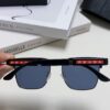 Prada Sunglasses, Showcasing Unique Personality, Classic Style with Premium Metal Logo on Temples and Frame, the Latest Popular Eyewear
