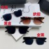 Prada Sunglasses, Showcasing Unique Personality, Classic Style with Premium Metal Logo on Temples and Frame, the Latest Popular Eyewear