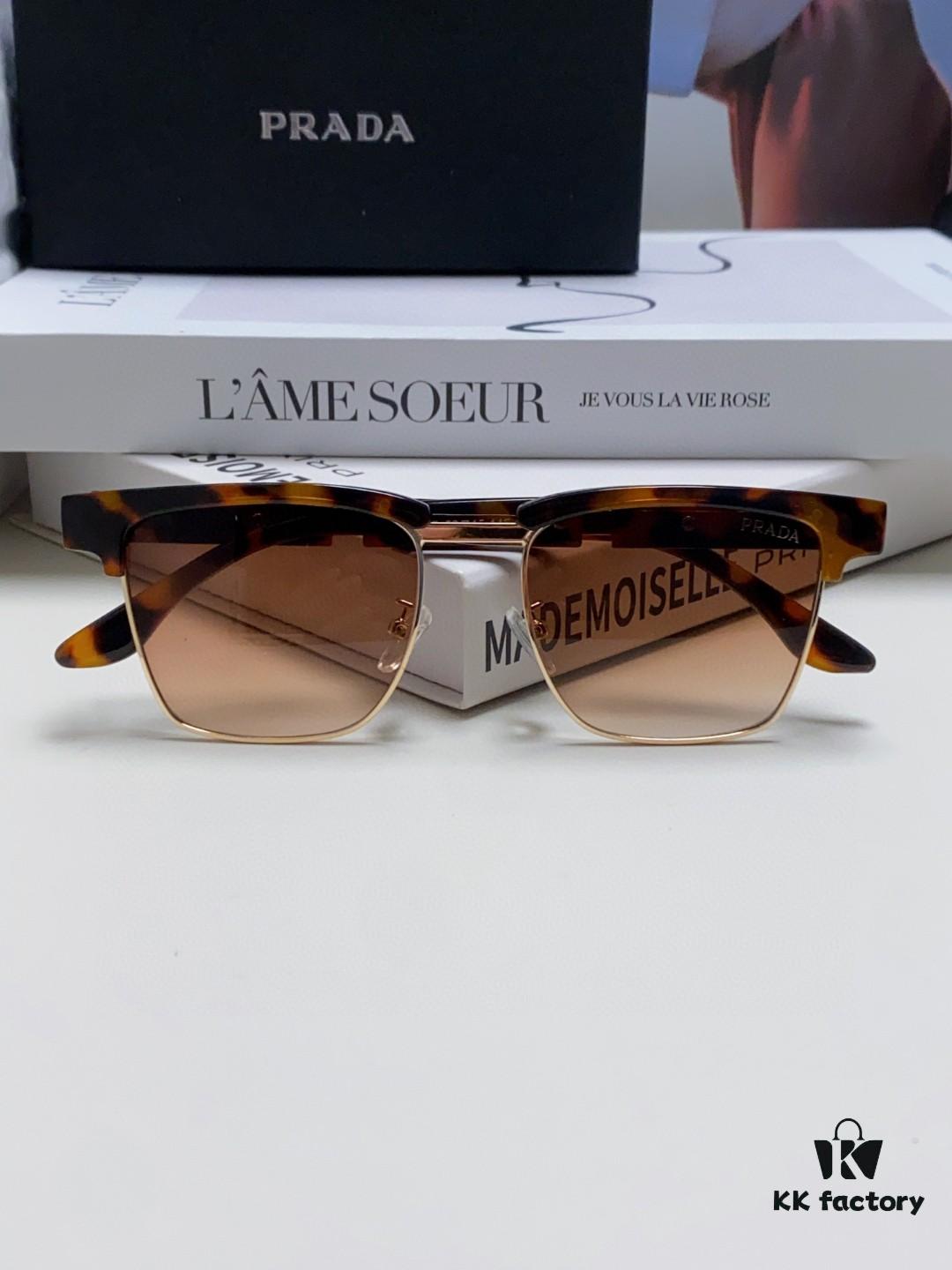 6931fa5d3a89a121ed54b4a2 Prada Sunglasses Classic Style with Premium Metal Logo on Temples and Frame