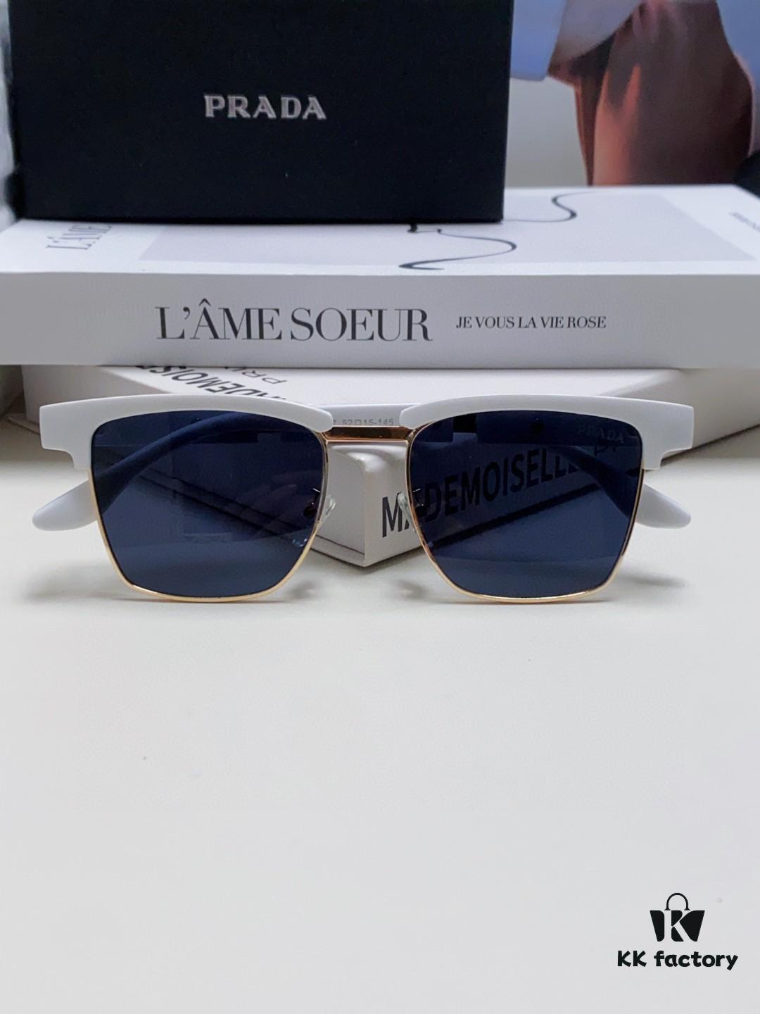 6931fa5e3a89a121ed54b4ad Prada Sunglasses, Classic Style with Distinctive Design, Premium Metal Logo on Temples and Frame, Newly Launched Popular Eyewear