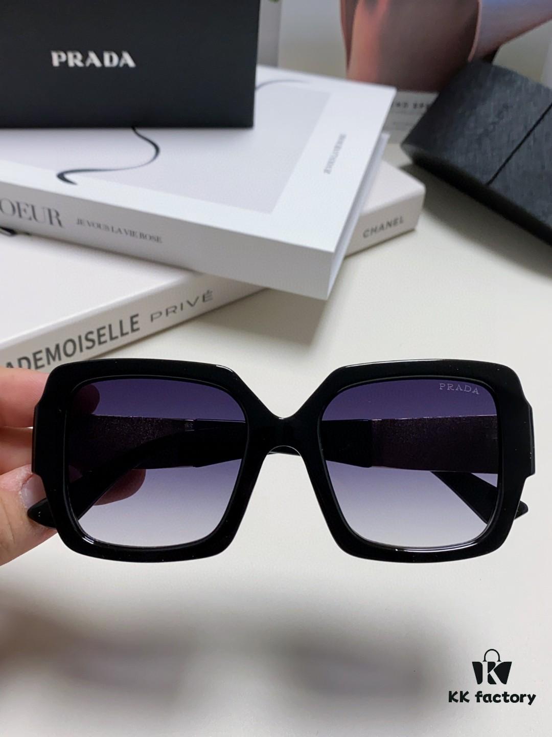 6931fa5e3a89a121ed54b4b6 PRADA Runway Show Advertising Edition Color-Blocked Sporty Sunglasses