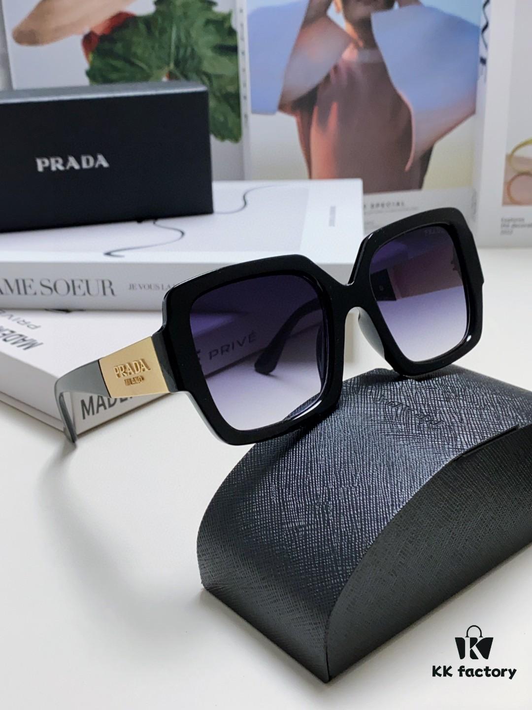 6931fa5f3a89a121ed54b4ba PRADA Runway Show Advertising Edition Color-Blocked Sporty Sunglasses