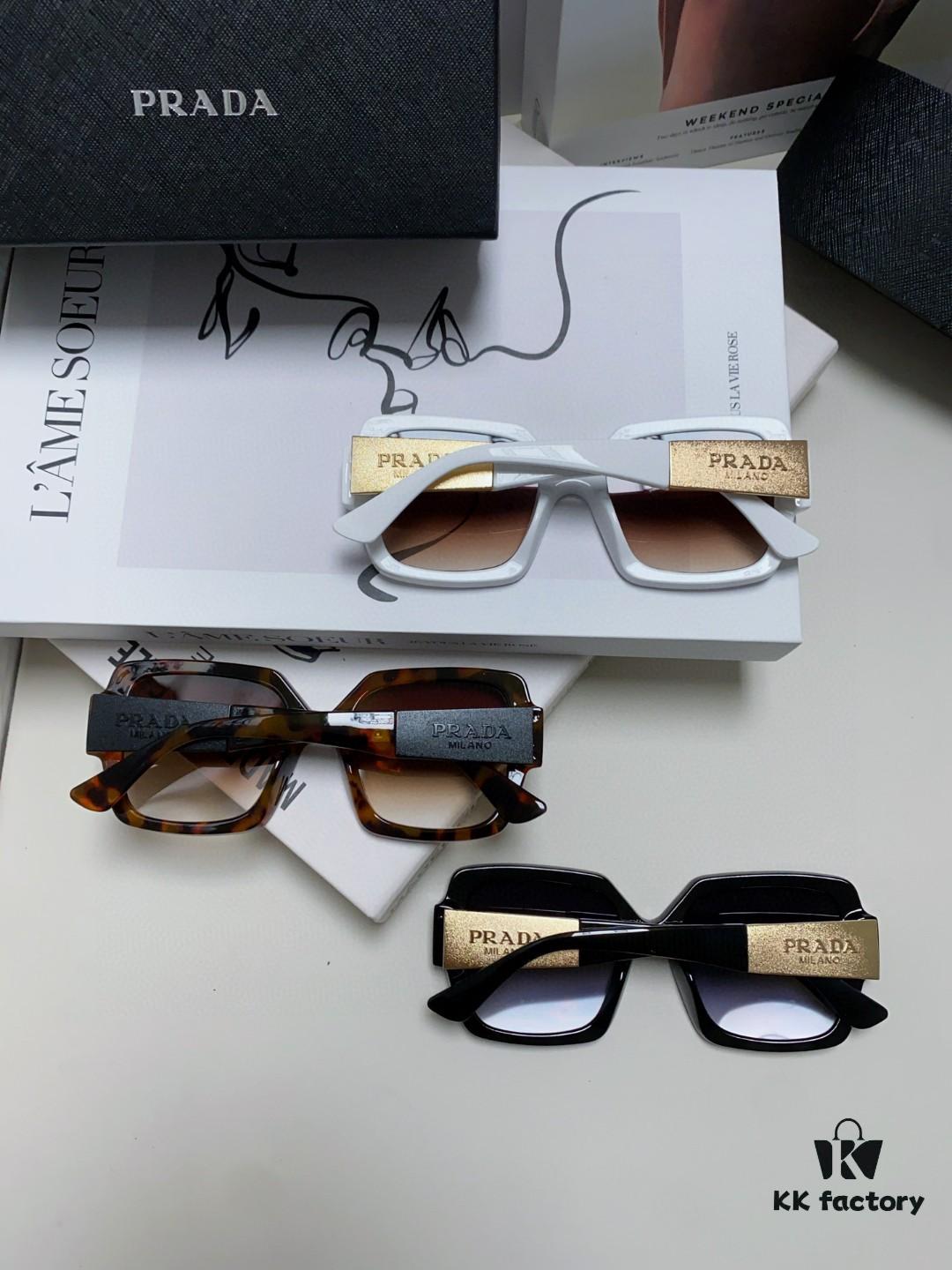 6931fa5f3a89a121ed54b4bb PRADA Runway Show Advertising Edition Color-Blocked Sporty Sunglasses