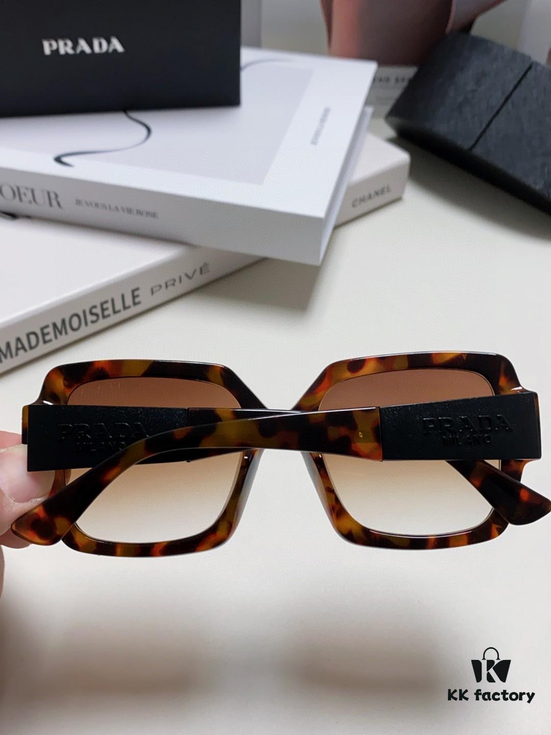 6931fa5f3a89a121ed54b4c3 PRADA Runway Show Advertising Edition Color-Blocked Sporty Sunglasses
