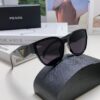 6931fa613a89a121ed54b4da Prada 2024 New Arrival Sunglasses Fashionable Round Frame UV Protection Eyewear for Women