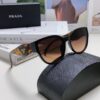 Prada 2024 New Arrival Sunglasses Fashionable Round Frame UV Protection Eyewear for Women