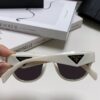 6931fa623a89a121ed54b4eb Prada 2024 New Arrival Sunglasses Fashionable Round Frame UV Protection Eyewear for Women