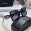 6931fa633a89a121ed54b4f8 Prada 2024 New Fashion Minimalist Gradient Sunglasses for Round Face, Square Korean-style UV Protection Retro Ins Sunglasses