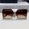 Prada 2024 New Fashion Simple Gradient Sunglasses for Round Face, Stylish Square Korean UV-Protective Retro Ins Sunglasses
