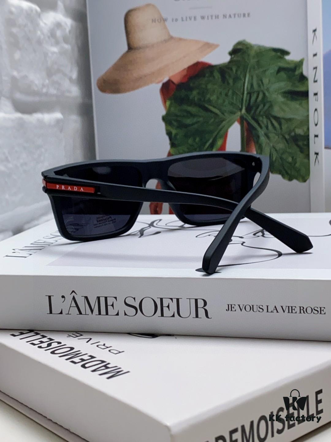 6931fa663a89a121ed54b511 Prada Men's Driving 2024 New Unisex Sunglasses Fashion UV Protection Trendy Celebrity Glasses