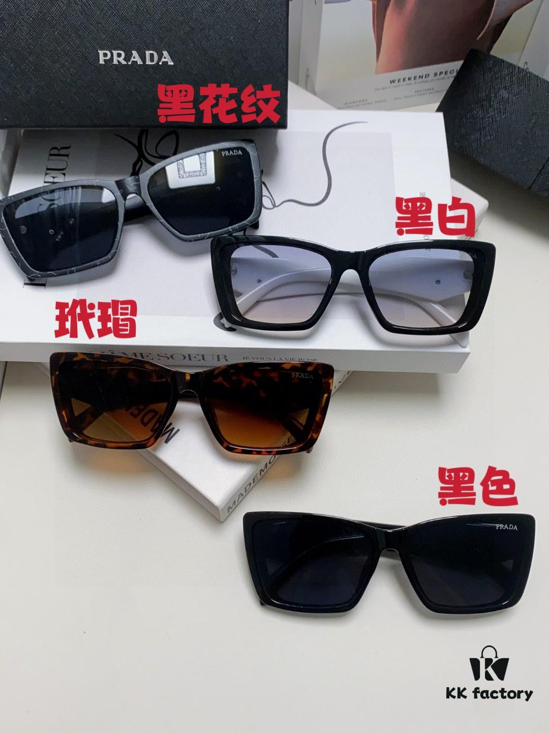 6931fa673a89a121ed54b522 Prada 2024 New Arrival Women's Sunglasses Summer UV Protection Fashion Round Frame Unisex Trendy Sun Glasses for Driving