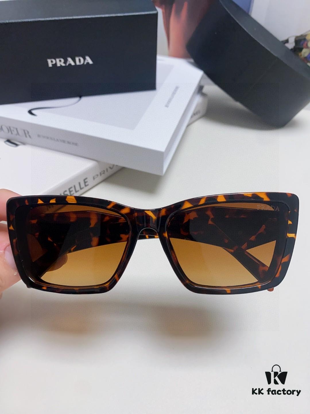 6931fa673a89a121ed54b526 Prada 2024 New Arrival Sunglasses for Women, UV-Protective Fashion Sun Glasses for Summer, Trendy Round Frame Unisex Eyewear for Driving and Online Celebrity Style