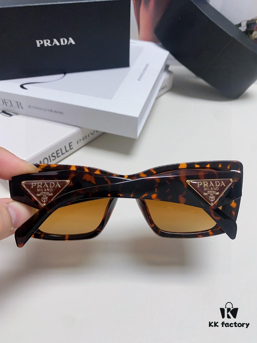 6931fa673a89a121ed54b527 Prada 2024 New Arrival Sunglasses for Women, UV-Protective Fashion Sun Glasses for Summer, Trendy Round Frame Unisex Eyewear for Driving and Online Celebrity Style