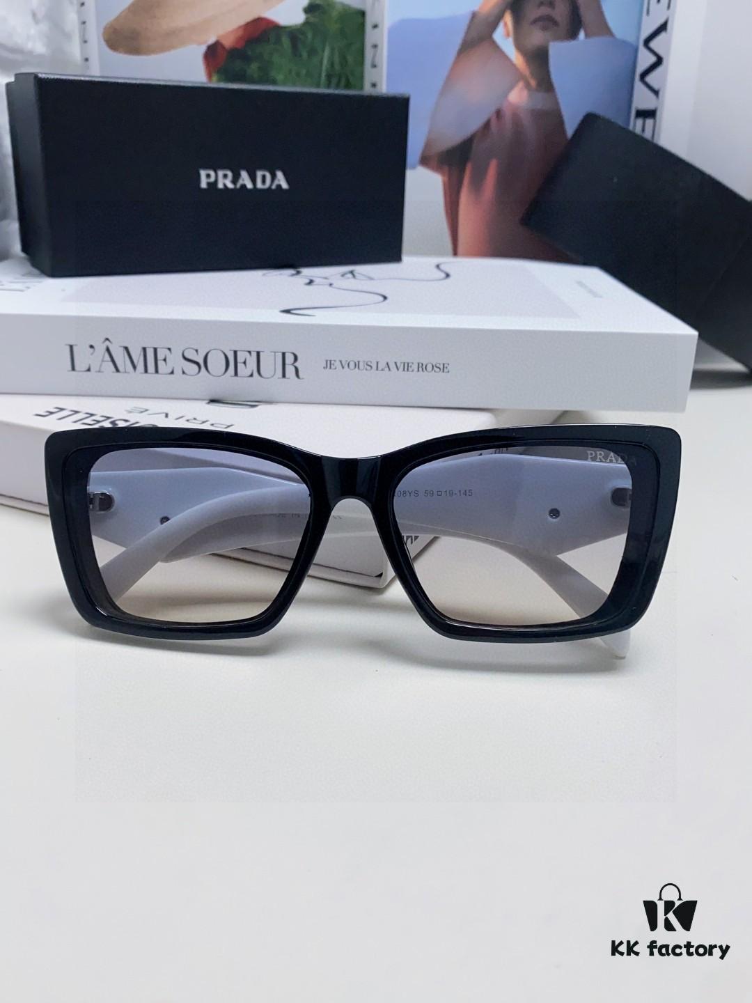 6931fa683a89a121ed54b533 Prada 2024 New Arrival Women's Sunglasses Summer UV Protection Fashion Round Frame Unisex Trendy Driving Sunglasses