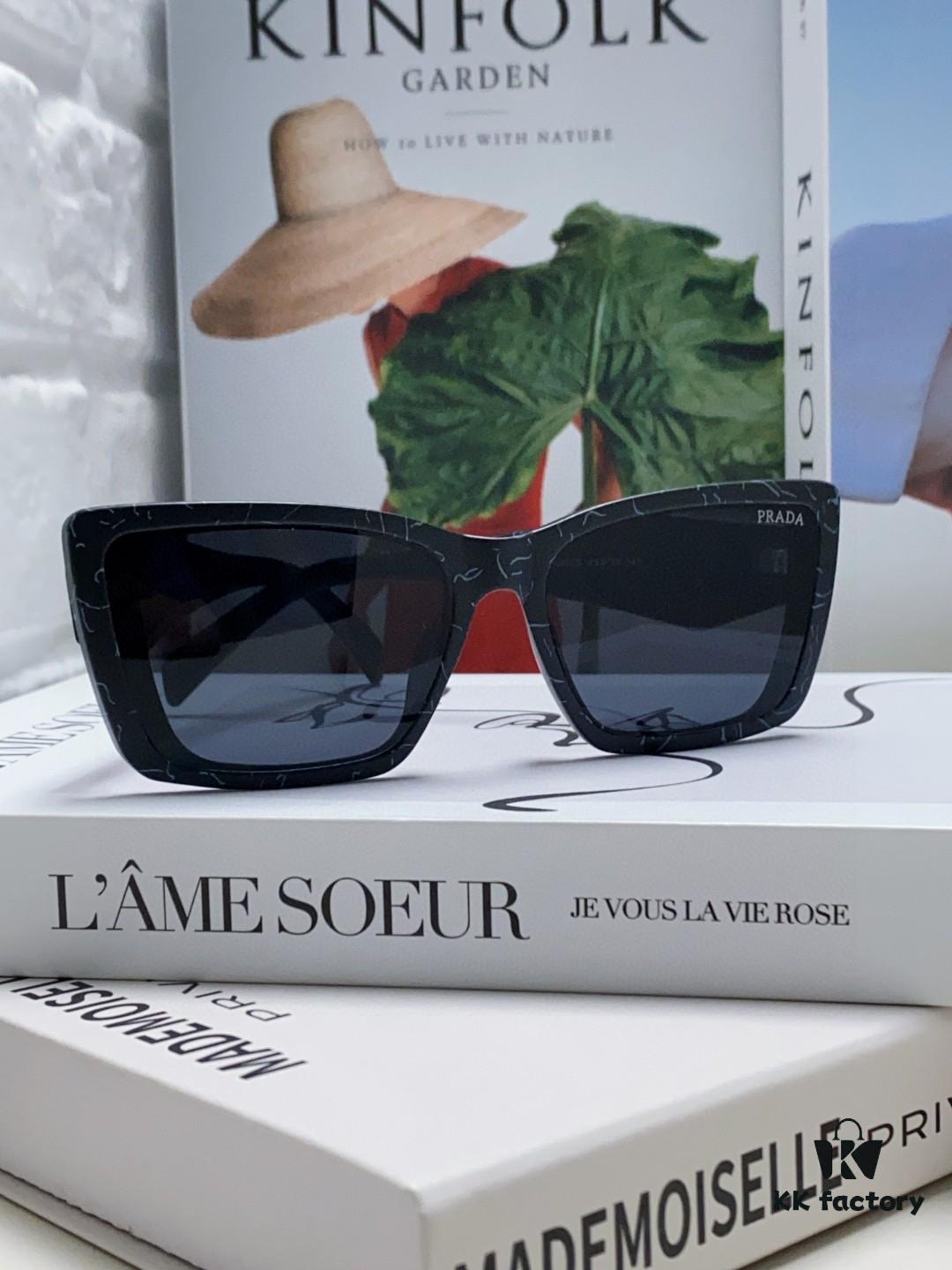 6931fa683a89a121ed54b537 Prada 2024 New Arrival Sunglasses for Women, UV-Protective Fashion Sun Glasses for Summer Driving, Trendy Round Frame Unisex Shades