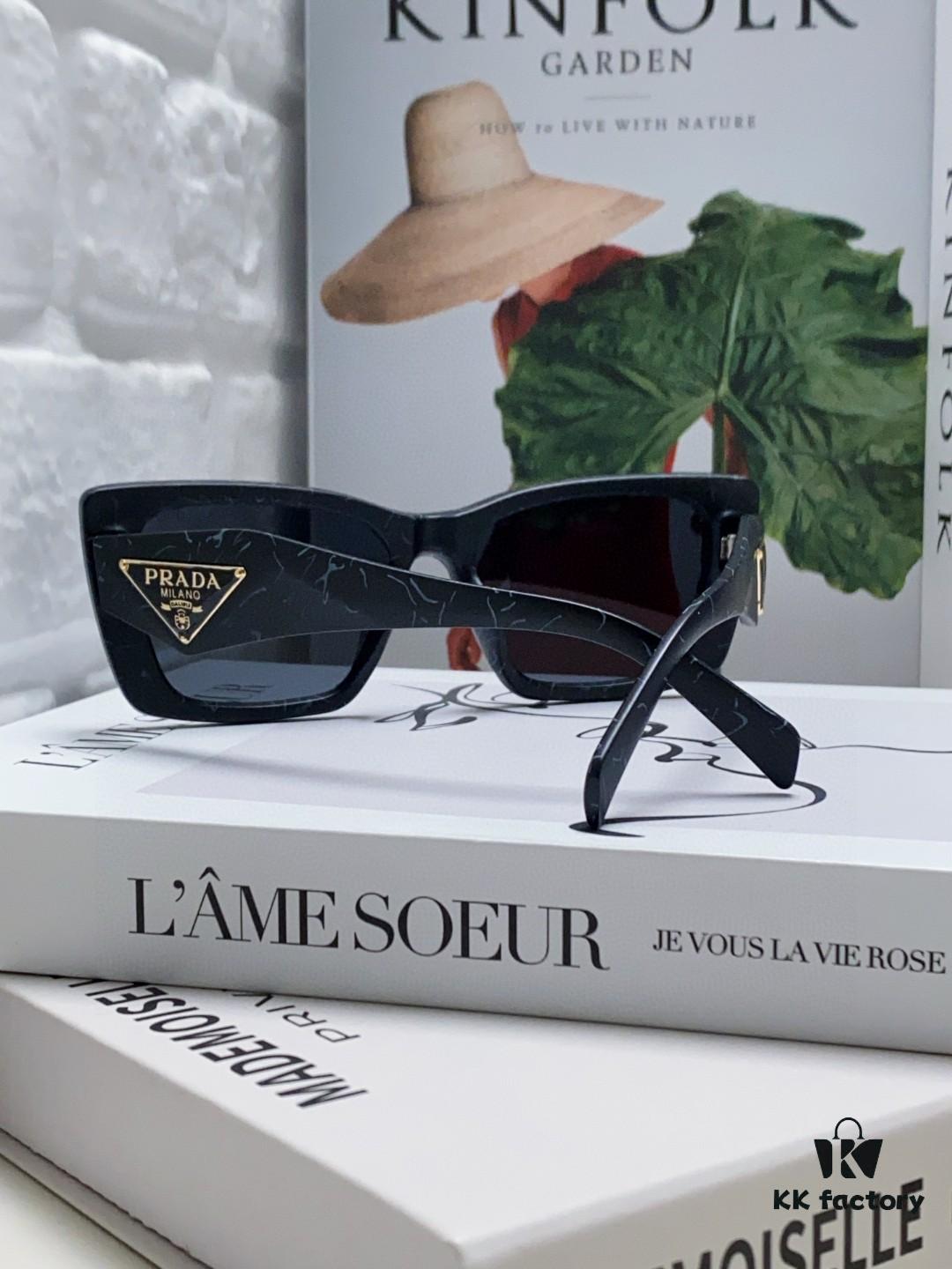 6931fa683a89a121ed54b538 Prada 2024 New Arrival Sunglasses for Women, UV-Protective Fashion Sun Glasses for Summer Driving, Trendy Round Frame Unisex Shades