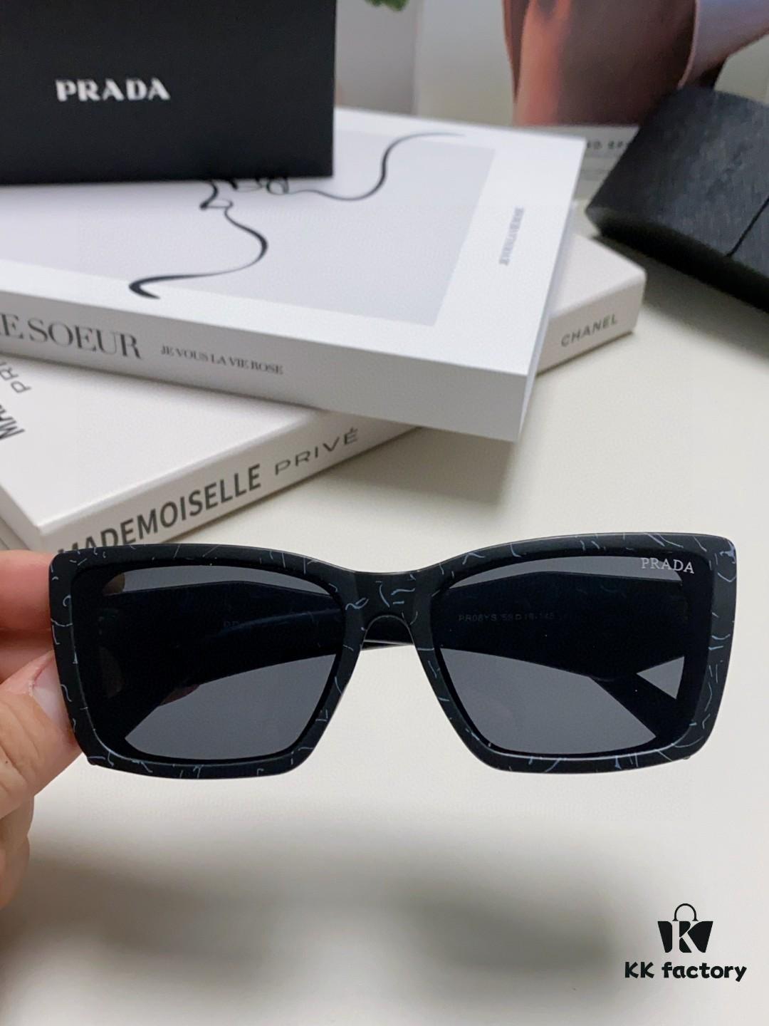 6931fa683a89a121ed54b539 Prada 2024 New Arrival Sunglasses for Women, UV-Protective Fashion Sun Glasses for Summer Driving, Trendy Round Frame Unisex Shades