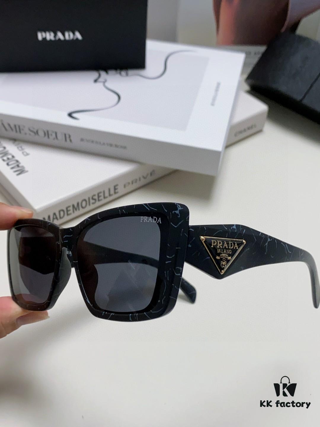 6931fa693a89a121ed54b53b Prada 2024 New Arrival Sunglasses for Women, UV-Protective Fashion Sun Glasses for Summer Driving, Trendy Round Frame Unisex Shades