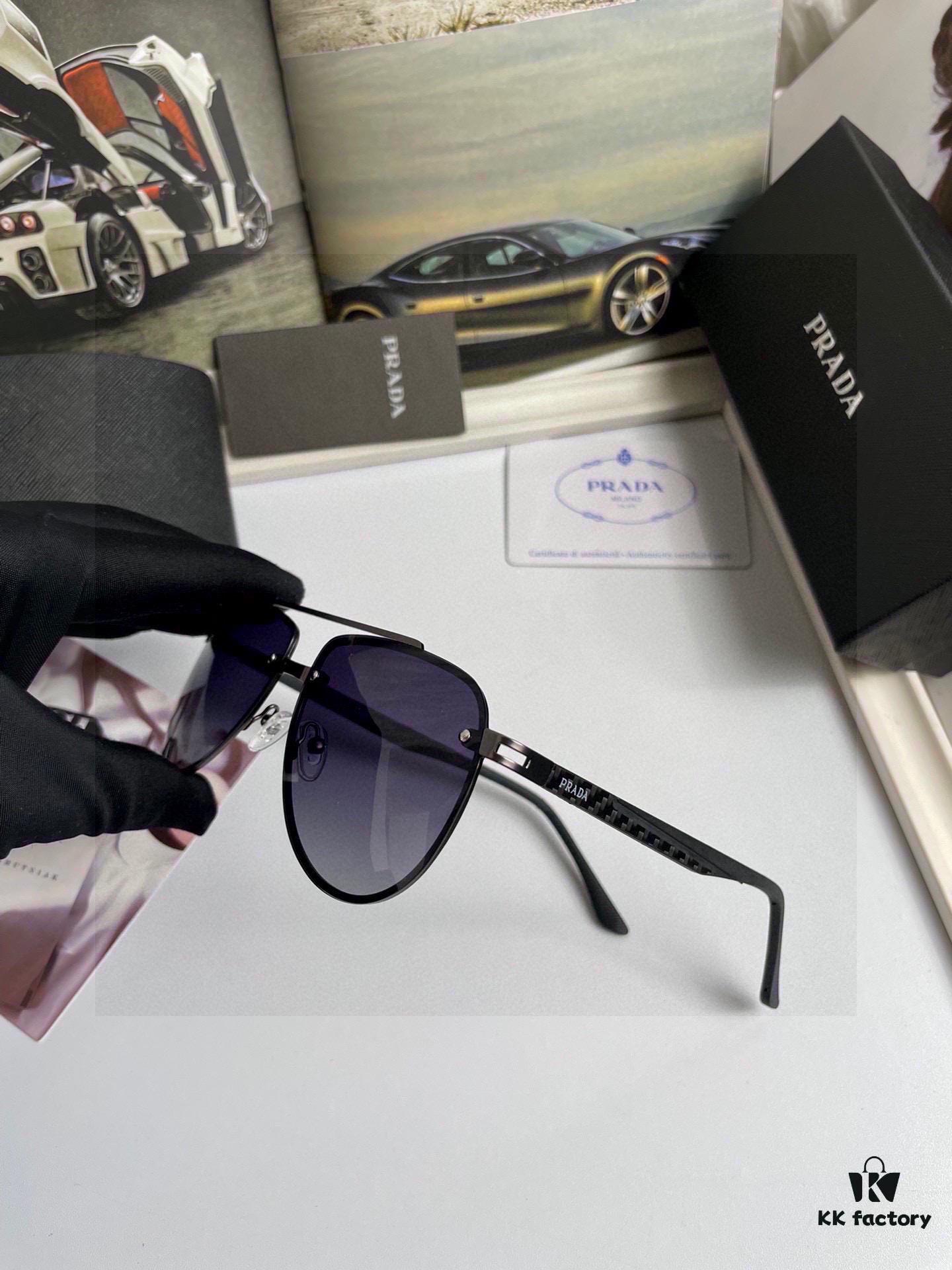 New Arrival High-Quality Unisex Prada-Style Sunglasses