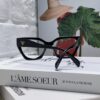 6931fa6b3a89a121ed54b556 Prada 2024 New Optical Eyeglass Frame Cat-Eye Large Frame Women's Casual Fashion Glasses Sunglasses