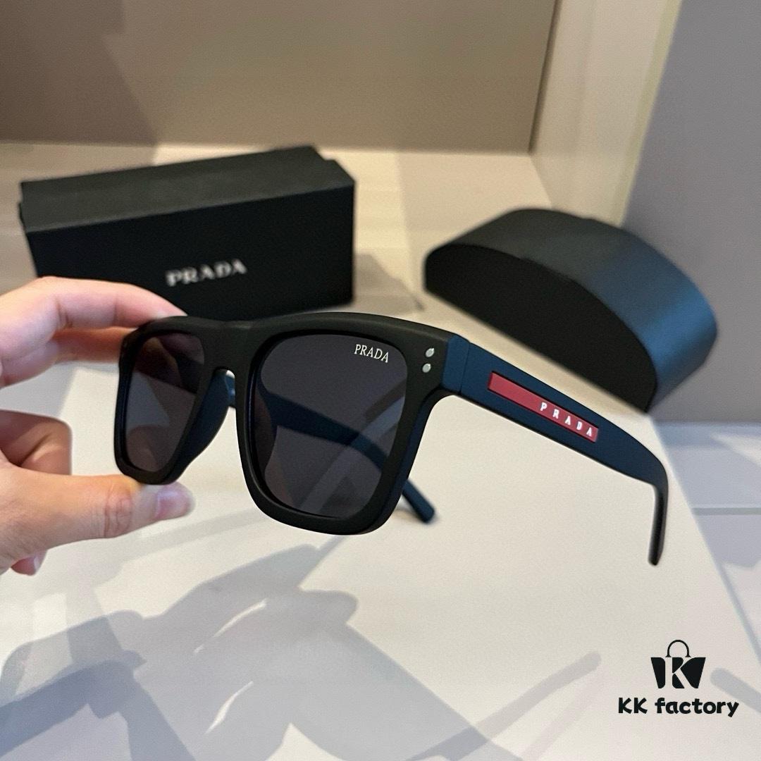 6931fa6c3a89a121ed54b569 Prada Unisex Trendy Oversized Sunglasses for Street Style, Lightweight Design with Comfortable Nose Fit
