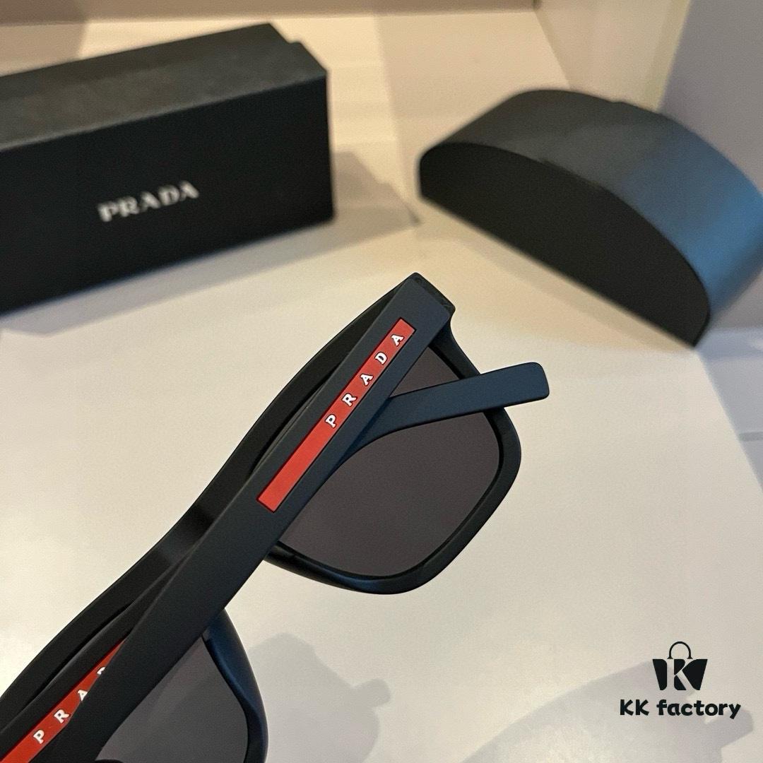 6931fa6c3a89a121ed54b56d Prada Unisex Trendy Oversized Sunglasses for Street Style, Lightweight Design with Comfortable Nose Fit