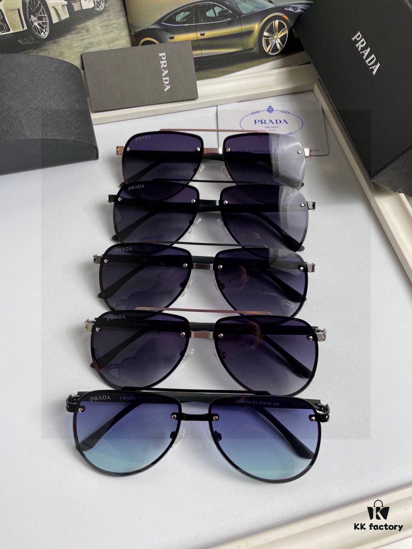 New Arrival High-Quality Unisex Prada-Style Sunglasses