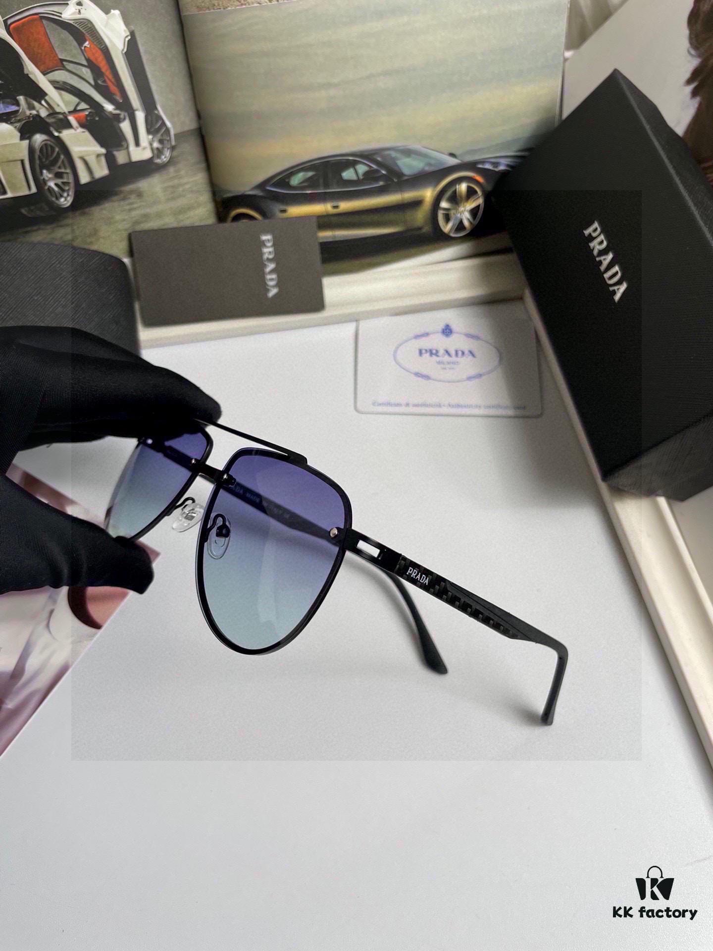 New Arrival High-Quality Unisex Prada-Style Sunglasses